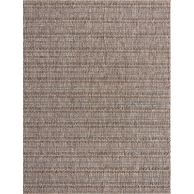 Tapis d'extérieur scintillant brun clair