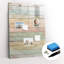 Magnetic Glass Photo Memo Board
