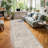 Washable Entryway Rug: Farmhouse Kitchen Hallway Rug Wide Soft Water Resistant Floor Mat for Bathroom Nursery Non Slip Indoor Carpet for Living Room Bedroom Dining Room(Beige)-1738590491