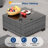 5 - Person Outdoor Rattan Sectional Seating Group with Fire Pit-1987611729