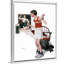 «Norman Rockwell Boy Lifting Weights», art mural sur toile-1397591312-1397591318