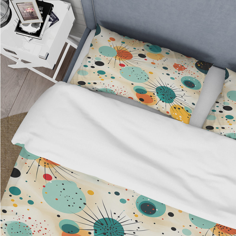 Ensemble de housse de couette Bohème Vibes, Housse de couette pour très grand lit et 2 très