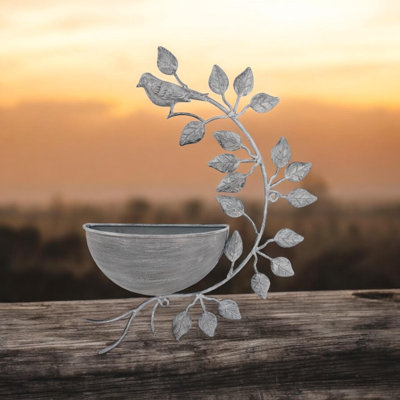 Mulay Metal Wall Planter – Rustic Wall Mounted Indoor & Outdoor Flower Pot for Small Plants, Stylish Home Decor