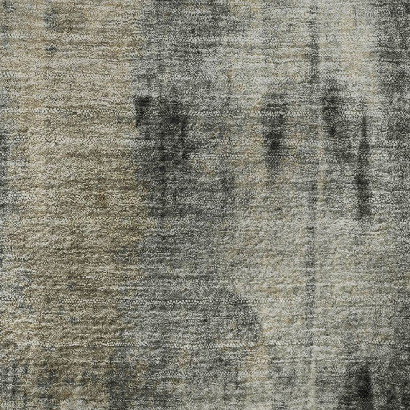 Premium Machine Washable Pinkston AMF1982 Abstract Rug, Rectangle 3' x 5'