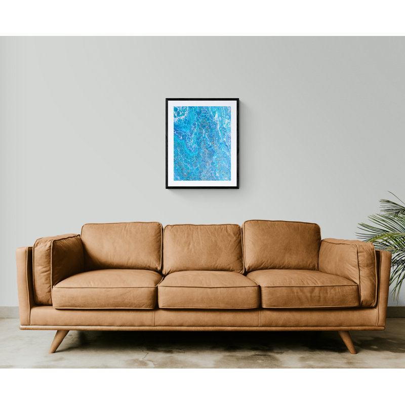 Tumbling Cascade Print by Denise Dundon, Black Framed Paper, 30" H x 24" W