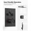 Thermostatic Shower Faucet System  12” Rainfall Shower Head with Rough-in Valve-101461107