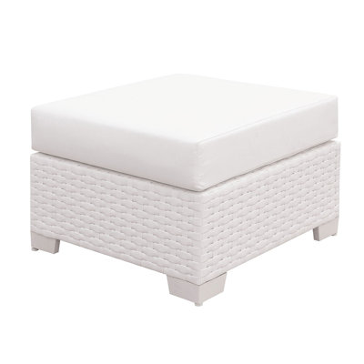 Repose-pieds extérieur avec coussin Sanjuan