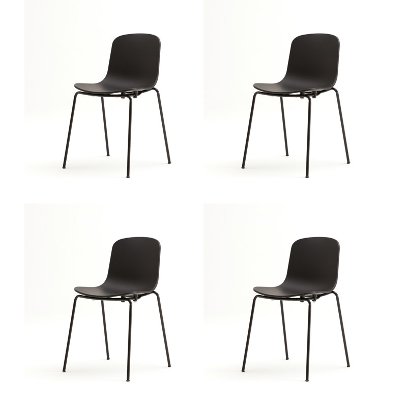 Holi Stackable Chair, Black