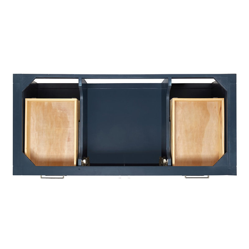 Magnolia Bath Vanity Oval Basin S049SCWOV, Midnight Blue, Rectangular