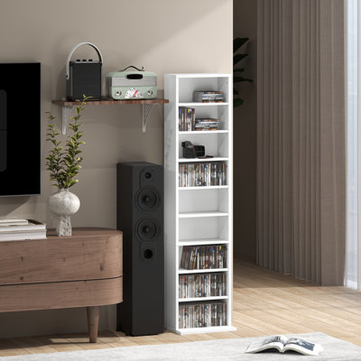 HOMCOM DVD Storage Unit