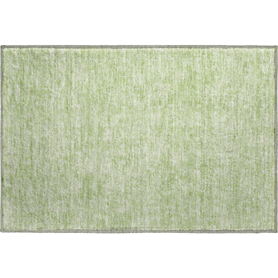 Premium Machine Washable Prisco Aloe Rug