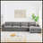 130" Modular Sectional Sofa-1254074393
