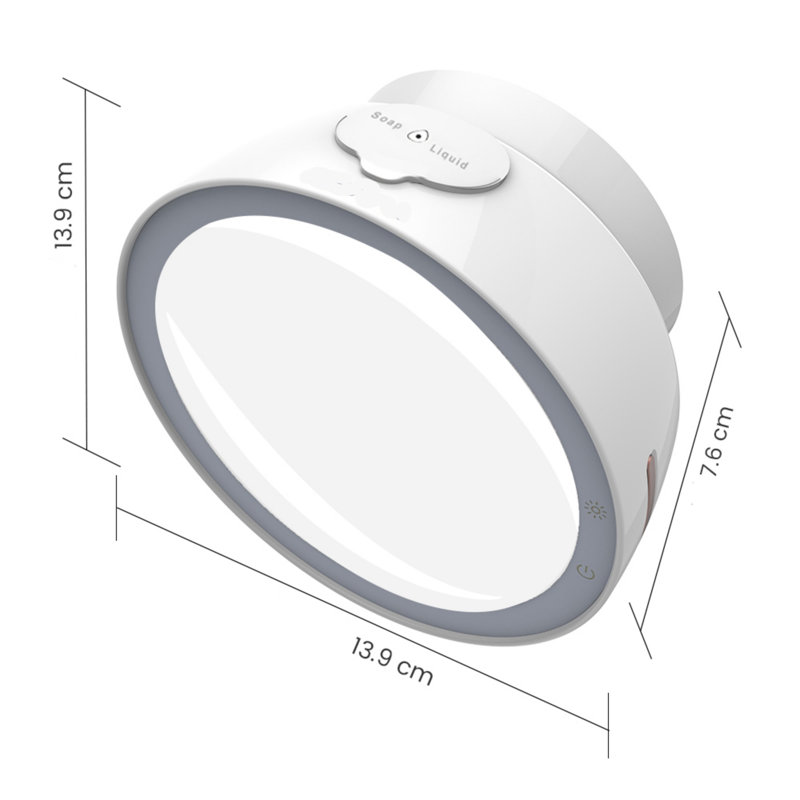 Round Auto Soap Dispenser