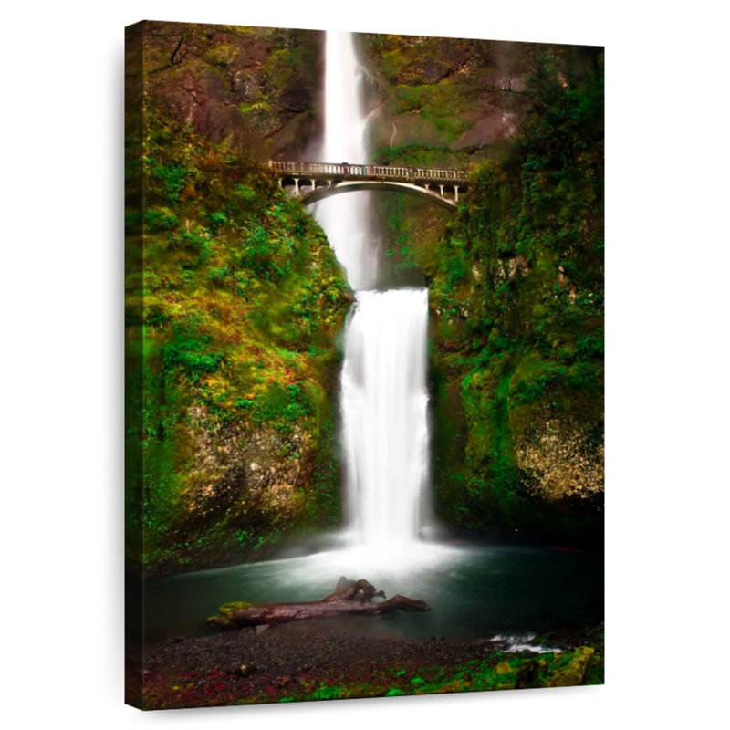 Pont d'Alvord au-dessus des chutes de Multnomah, H 24 po x l 16 po