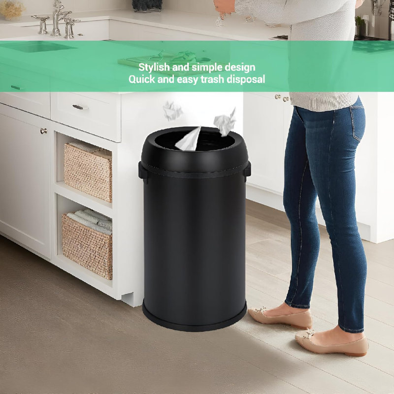 Stainless Steel Kitchen Rubbish Bin