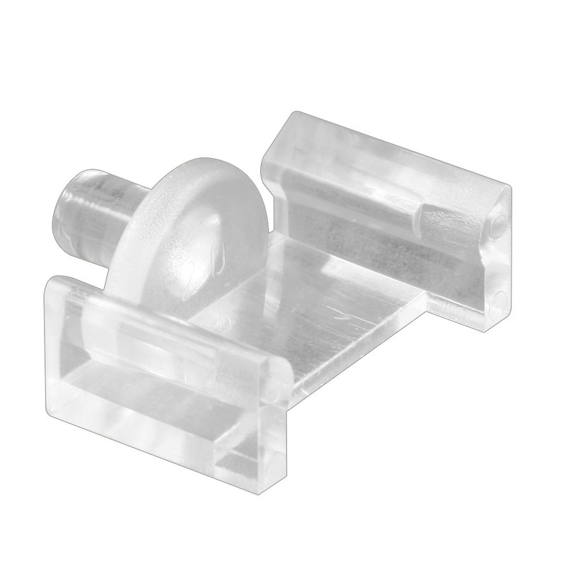 Clear Plastic Window Grid Retainer Clips, with Pin