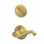 Flair Interior Lever and Single Cylinder Deadbolt Thumbturn Set (Exterior Portion Sold Separately)-22334812-24714688