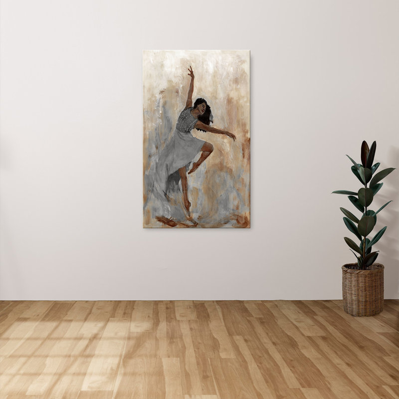 "Beautiful Dancer II" par Charity Henderson, reproduction sur toile, H 40 po x l 24 po x P 1,5 po