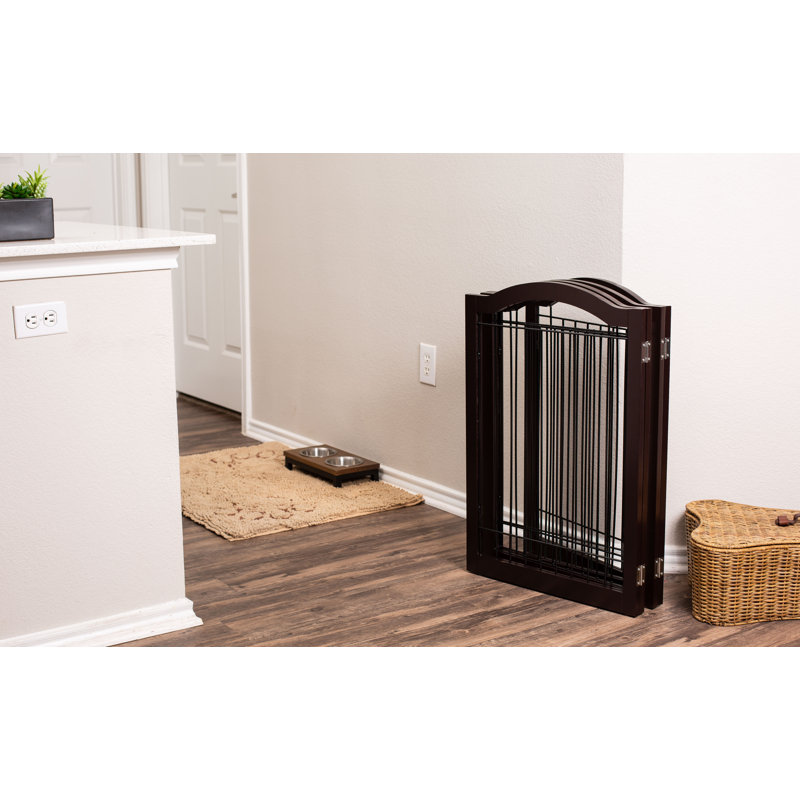 Barrière autoportante pour animaux, Espresso