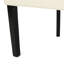 Contemporary Beige Upholstered Chairs   Of 2  - Back With Diamond Stitch And Curved Tapered Legs, Assembly Required 2 Dining Stylish Tuft
