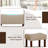 Upholstered Counter Stool with Solid Wood Frame-1151415210-1151415211
