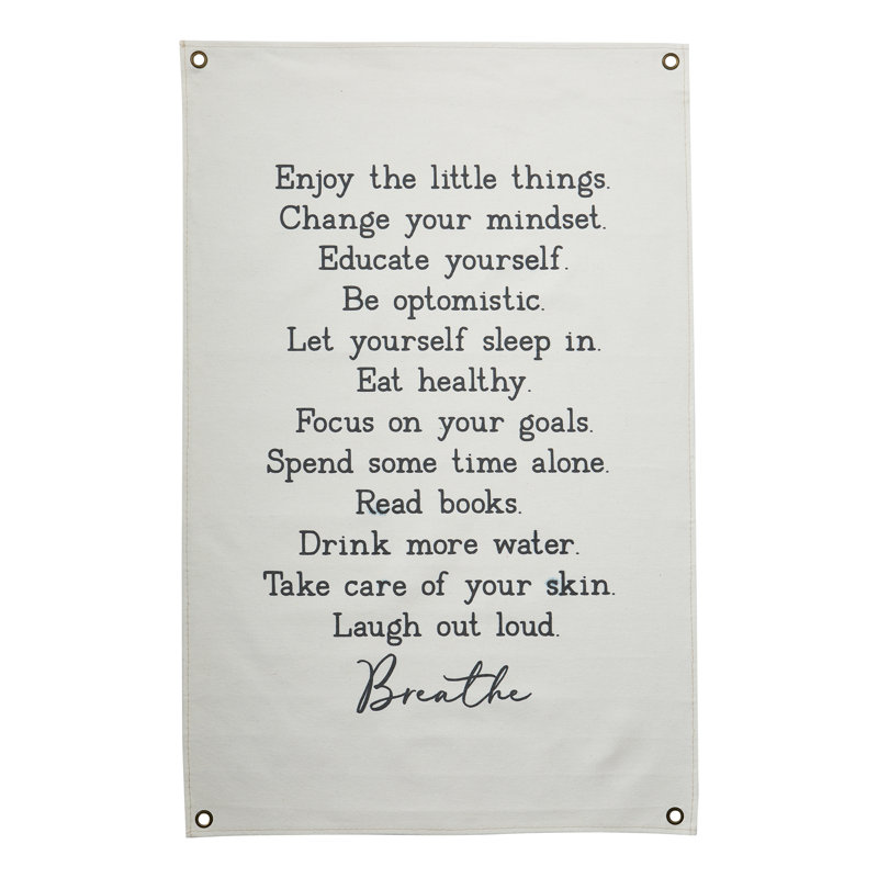 Enjoy Canvas Wall Decor