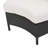 Queshawn 76" Wide Outdoor Wicker Loveseat with Cushions-1706006306-1706006307