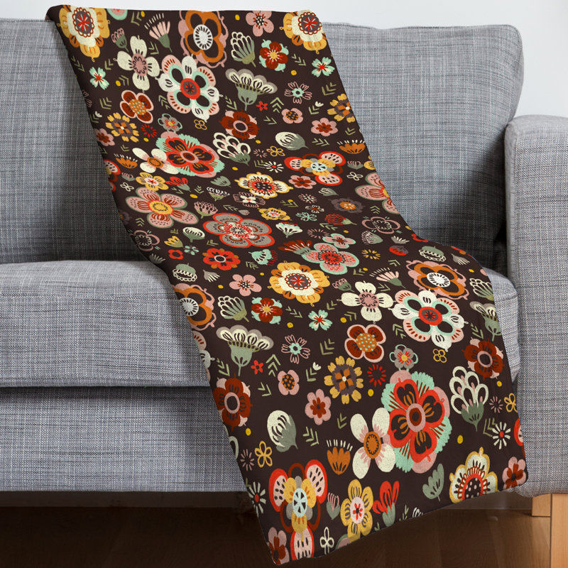 Pimlada Phuapradit Hand Woven Throw Blanket, 60" H x 80" W x 1.5" D