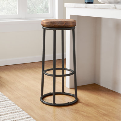 Caress Solid Wood Stool