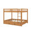 Lit superposé en bois avec lit gigogne-2006766100