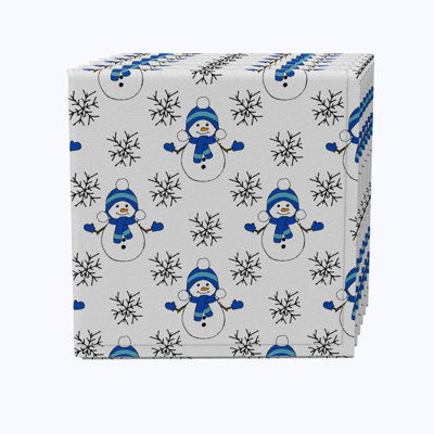 Eduvigis Cotton Abstract Square Napkin