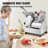 VEVOR Aluminum Metal Electric Meat Slicer