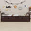 Lit plateforme avec deux tiroirs-105126581