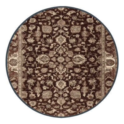 Tapis brun lavable à la machine