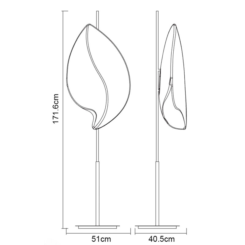Dockrey 171.6cm Novelty Floor Lamp