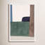 «Divided Distant Forest» par Julia Balfour - peinture encadrée-1081670374-1081670372