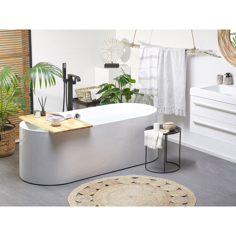Prisco 1700mm x 750mm Soaking Acrylic Bathtub