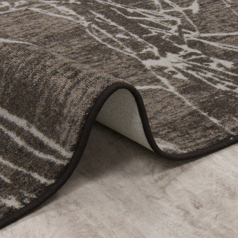 First Take Fractured Umber Area Rug, Rectangle 5'4" x 7'8"