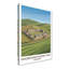 Housesteads Roman Fort, England - Romantic Ruins On Hadrian's Wall Travel Poster. Giclee Print On Wrapped Canvas. Wall Art, Home Decor - Historic Sites & Ruins, England - Wrapped Canvas Print-1632998622
