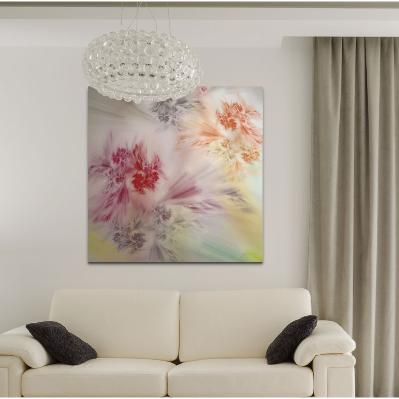 « whisper ii », peinture, H 10 po x l 10 po x P 1,5 po, Toile tendue