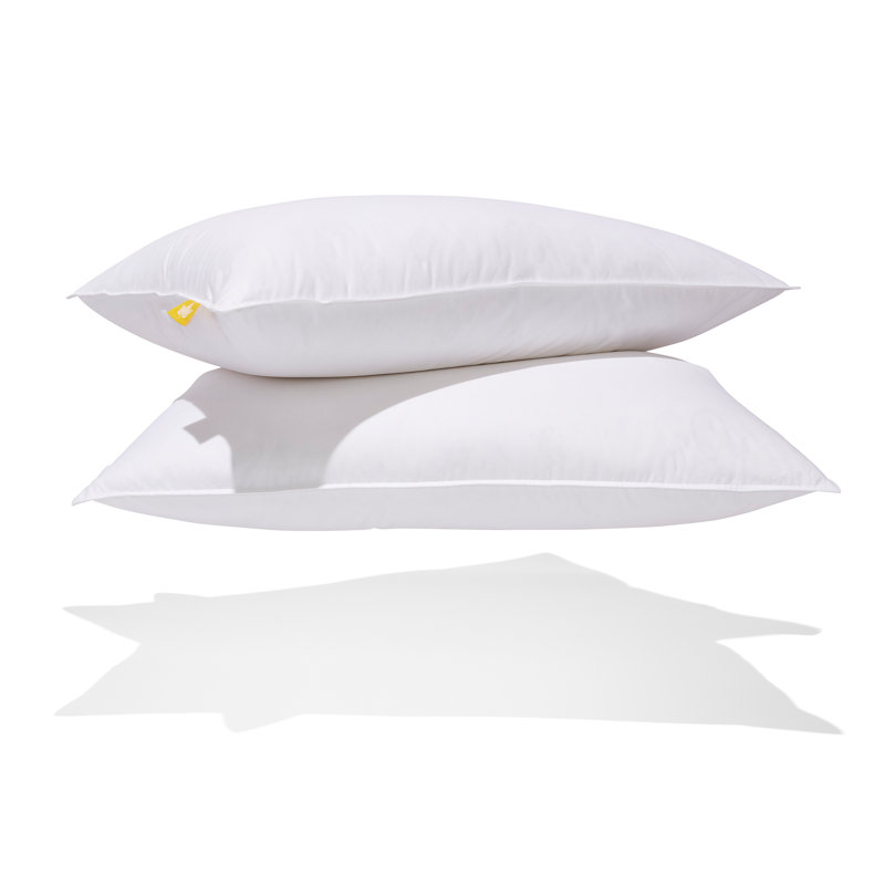 Coussin en duvet et plumes blanches - paquet de 2, Grand lit, Ferme
