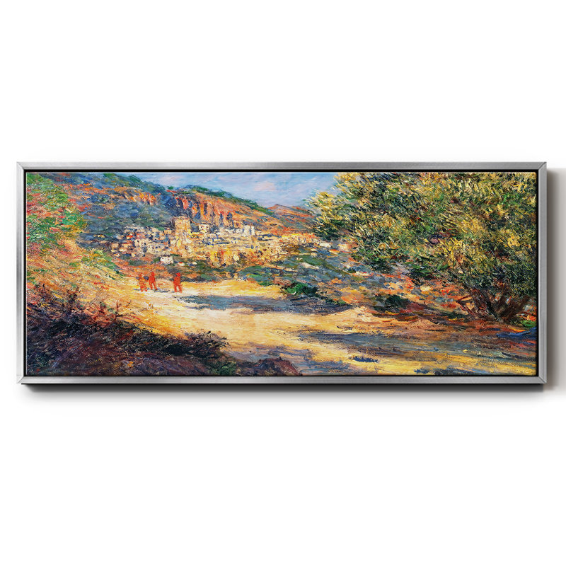 «The Road to Monte Carlo, 1883», reproduction sur toile flottante, Argent, H 20 po x l 50 po x P 1,5 po