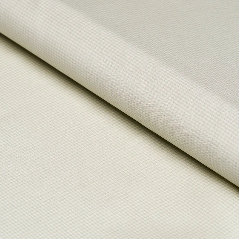 Dalton Checkered Silk Fabric, Aqua