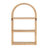 Arched Rattan Wall Shelf
