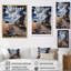 Gris antique charrette rustique - impression-798709715-798709712