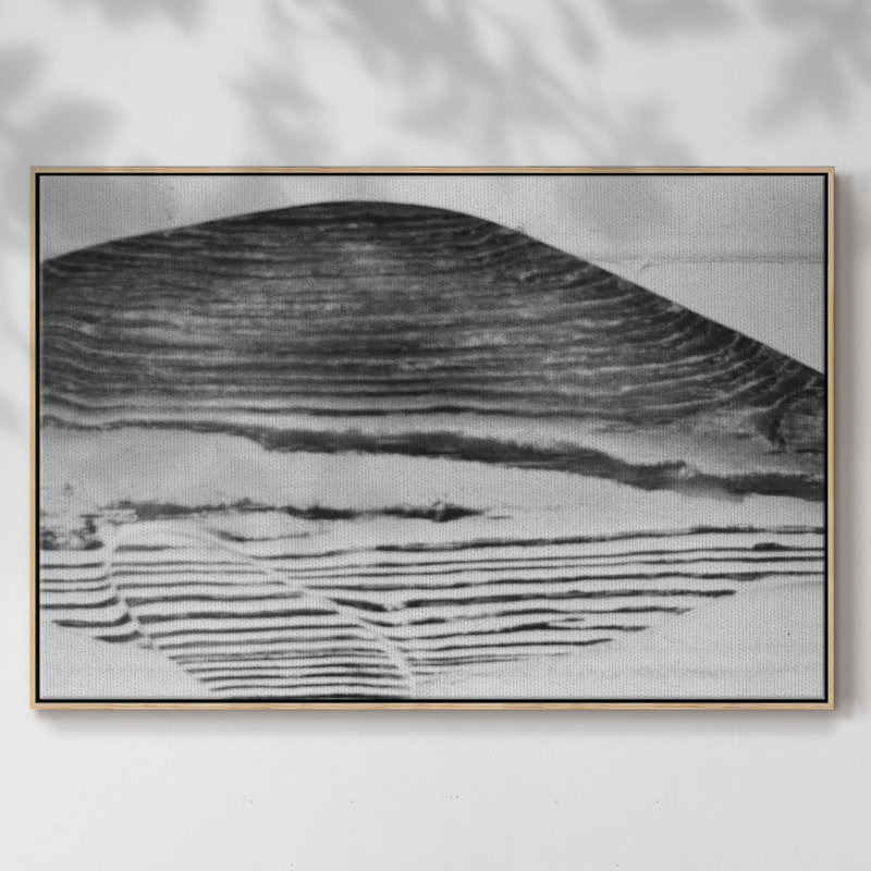 Found Textures III - Toile encadrée de qualité supérieure - prête à être accrochée, 27" H x 41" W x 2" D