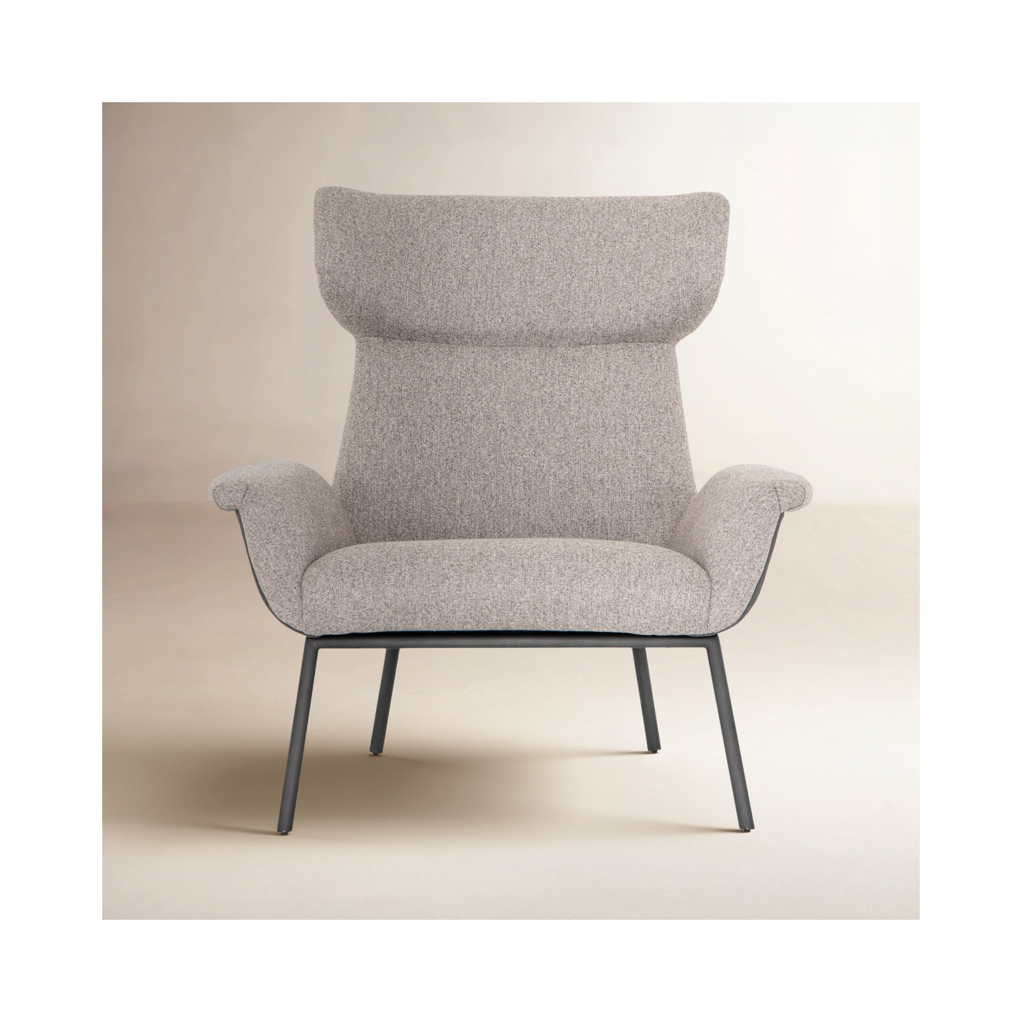 Regine Upholstered Armchair, Orly Natural