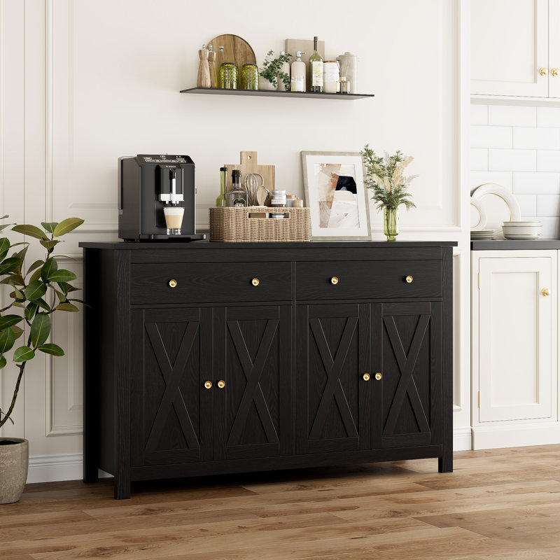 55.1'' Sideboard, Black