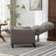 30" Wide Genuine Leather Manual Upholstered Recliner-1692770433