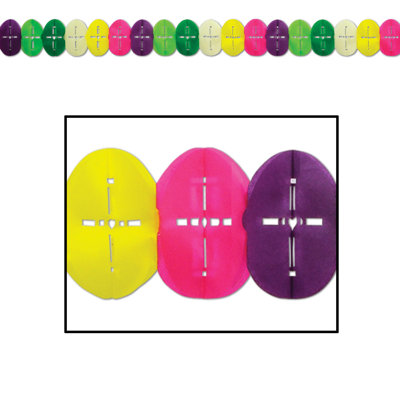 Guirlandee fantaisie multicolore 12' Fleeman